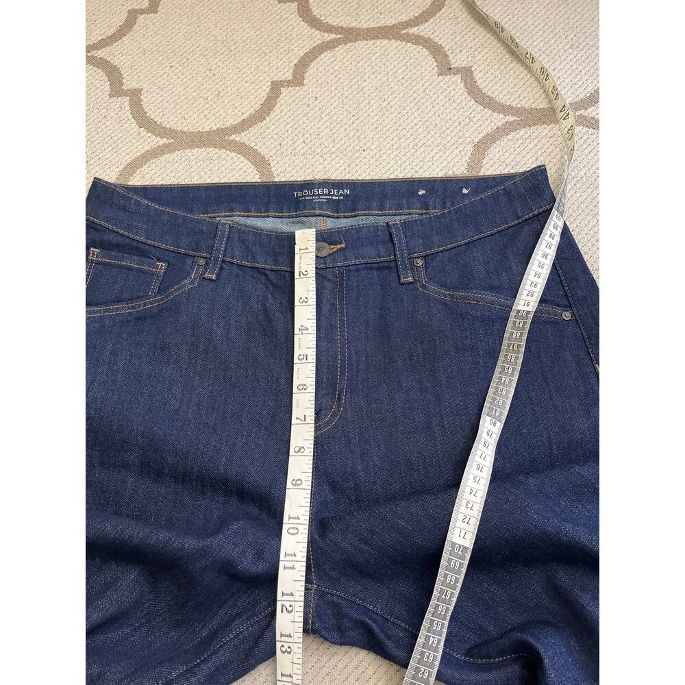 Chico’s Trouser Jean Wide Leg Dark Wash Jeans, size US 12/ Chicos size 2 - Picture 8 of 13